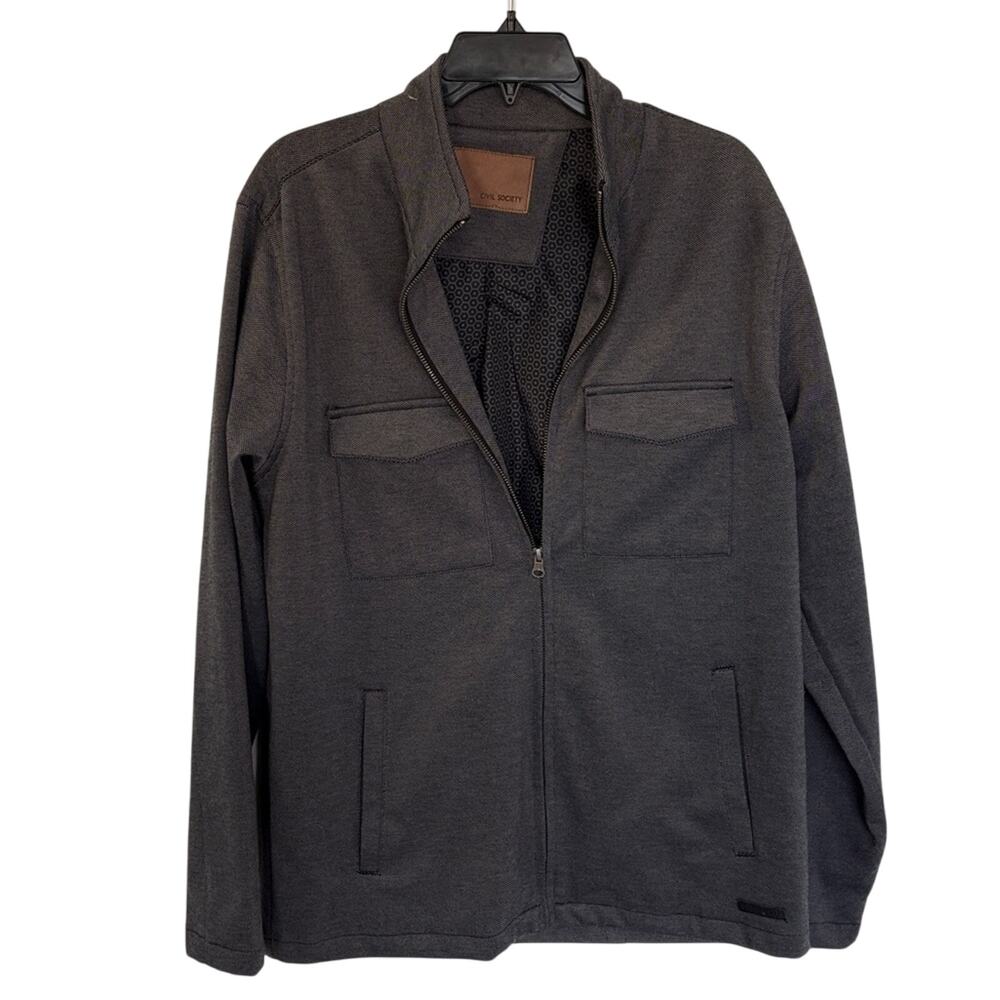 Civil Society Mena Zip Up Lightweight Jacket size M